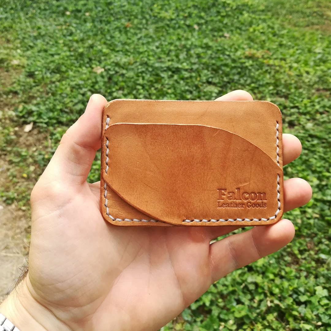 Front Pocket Wallet, Slim Wallet Mens, Mini Wallet, Slim Leather Wallet