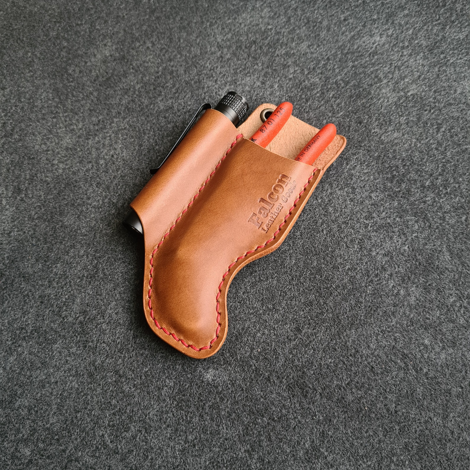 Leather Sheath PDF Pattern: Flashlight & Knipex Cobra 125 - Etsy
