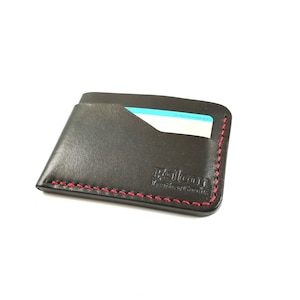 Slanke lederen portemonnee, slanke kaarthouder, slanke herenportemonnee, visitekaartjeshoes, kaarthouder voor vrouwen, voorvak portemonnee, lederen kaarthoes