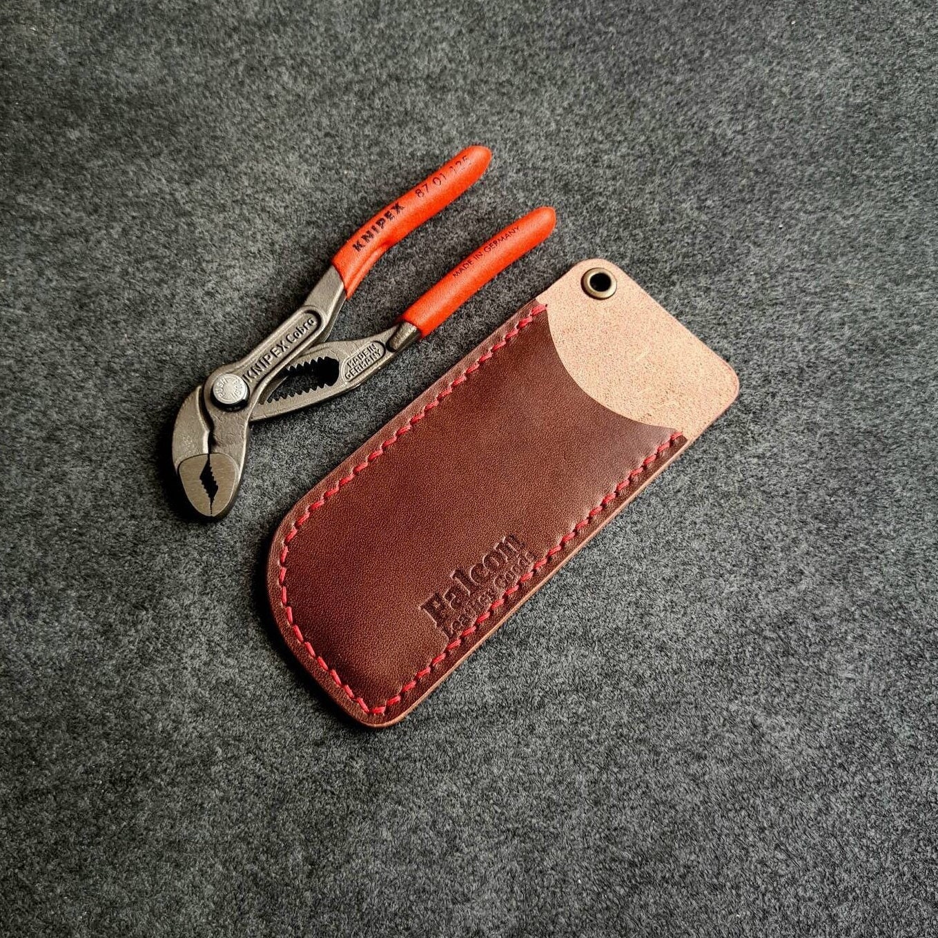 Handmade Leather Sheath for Knipex Cobra 125 - Etsy