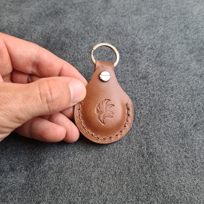 AirTag Keychain PDF Pattern: Leather Case Template (A4/US Letter) - Etsy