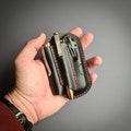 Edc Pocket Organizer,Leather Pocket Organiser,EDC Gear Pouch,SAK Leather Sheath,Flashlight Sheath,Front Pocket Organizer,Edc Leather Sheath product logo