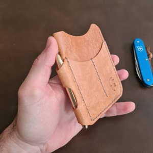 Organizer portafoglio EDC, portafoglio edc in pelle, organizer tascabile Edc, organizer tascabile, custodia in pelle Edc, slip tascabile in pelle edc, portafoglio per notebook