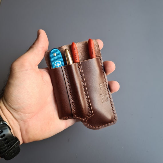 Leather Sheath With Belt Loop for Knipex Pliers(cobra 125),SAK and