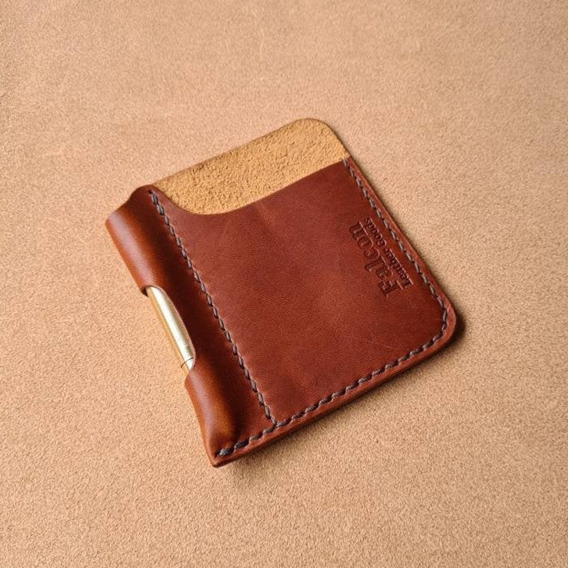 Minimalist Edc Wallet Edc Card Holder Edc Leather Wallet Etsy