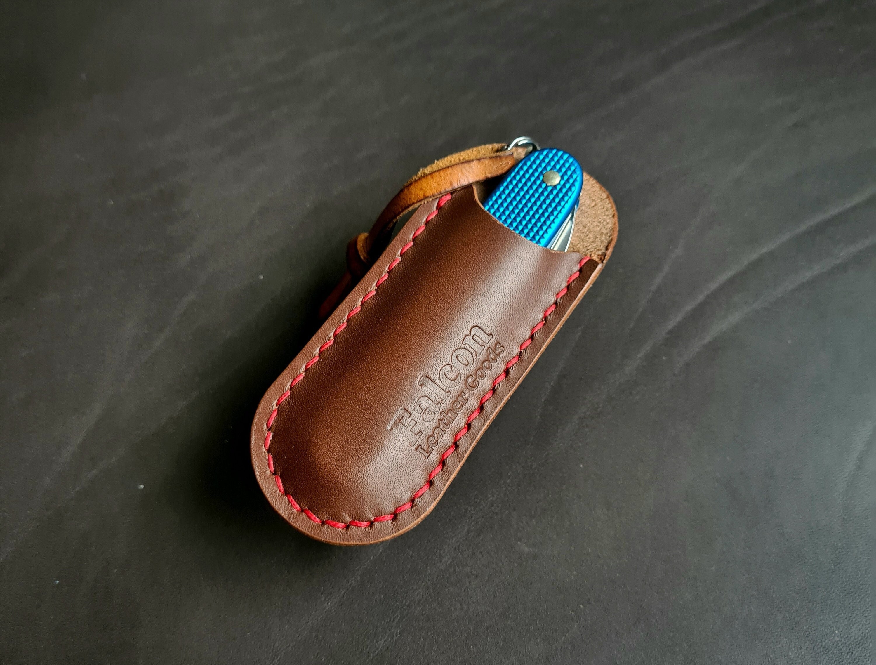 Leather Belt Sheath for Overland Chef Utility