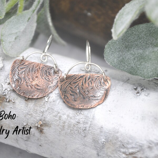 Etched Metal Jewelry Etsy