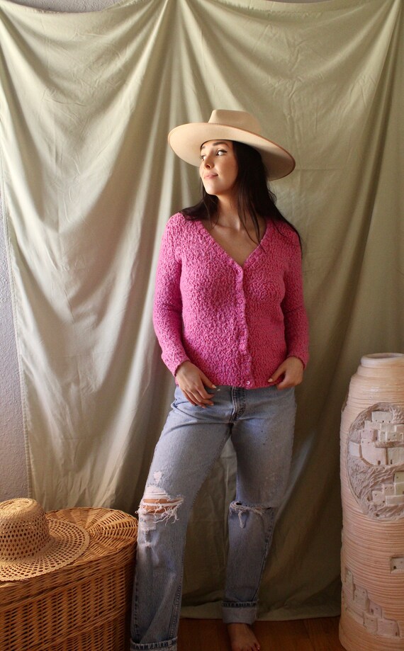 Pink cardigan sweater - Gem