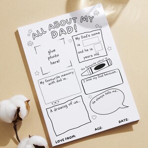 DIY-vaderdagkaart – afdrukbare activiteit voor kinderen