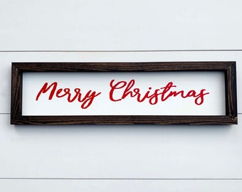 Merry Christmas Sign, Christmas Signs, Merry Christmas, Christmas Decor, Wood Signs, Farmhouse Christmas, Rustic, Home Decor, Wall Art,