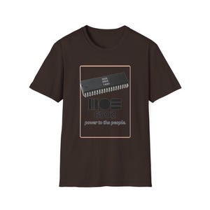 MOS 6502 Mikroprozessor Computertechnik Humor Vintage T-Shirt Bild 4