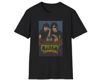Camiseta gótica para adolescentes con diseño de juguetes Creepy Crawlers de Thingmaker / Camiseta con diseño de juguetes góticos