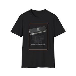 MOS 6502 Mikroprozessor Computertechnik Humor Vintage T-Shirt Bild 2