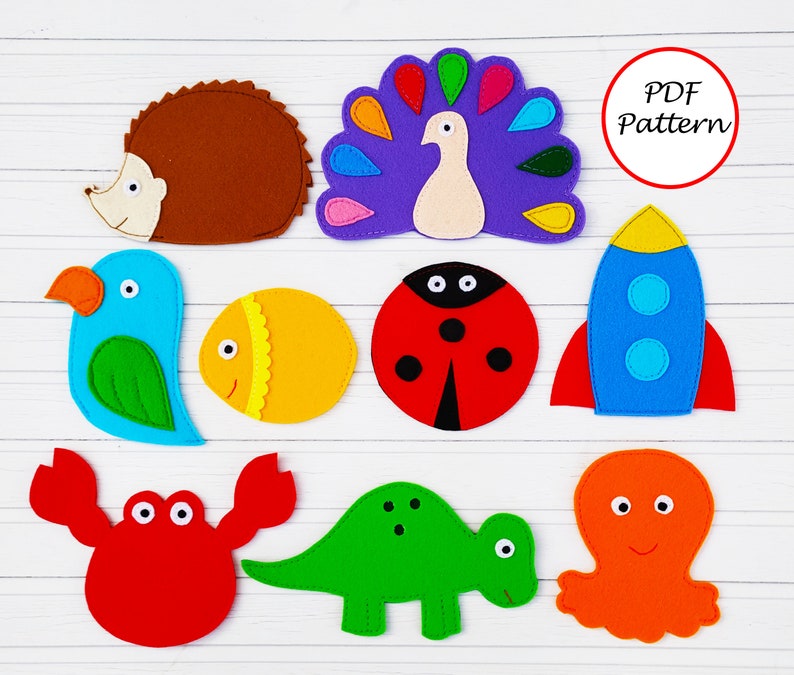 Felt Game PDF Pattern Clothespins game for toddlers Felt Etsy