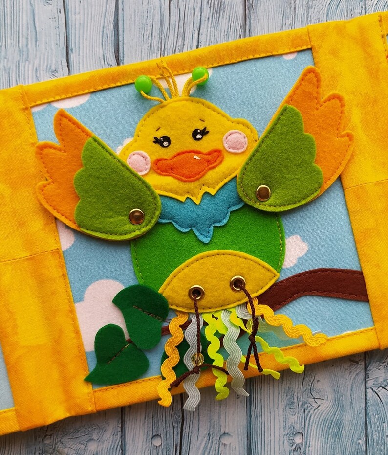 Quiet book pattern pdf for toddler Baby activity book pdf Etsy