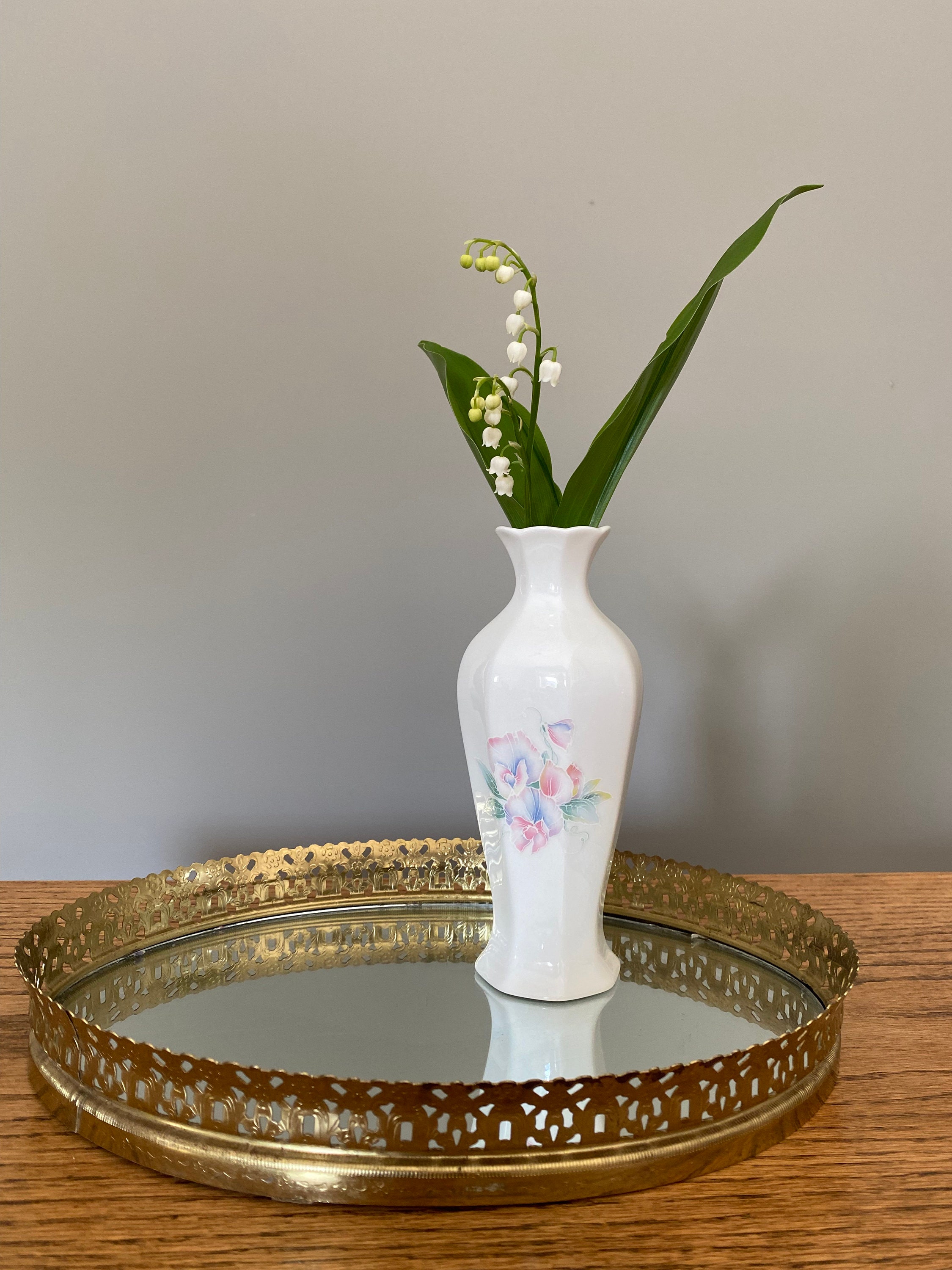 AYNSLEY 花瓶 AYNSLEY 中国製花瓶、イギリス製、LITTLE SWEETHEART パターン