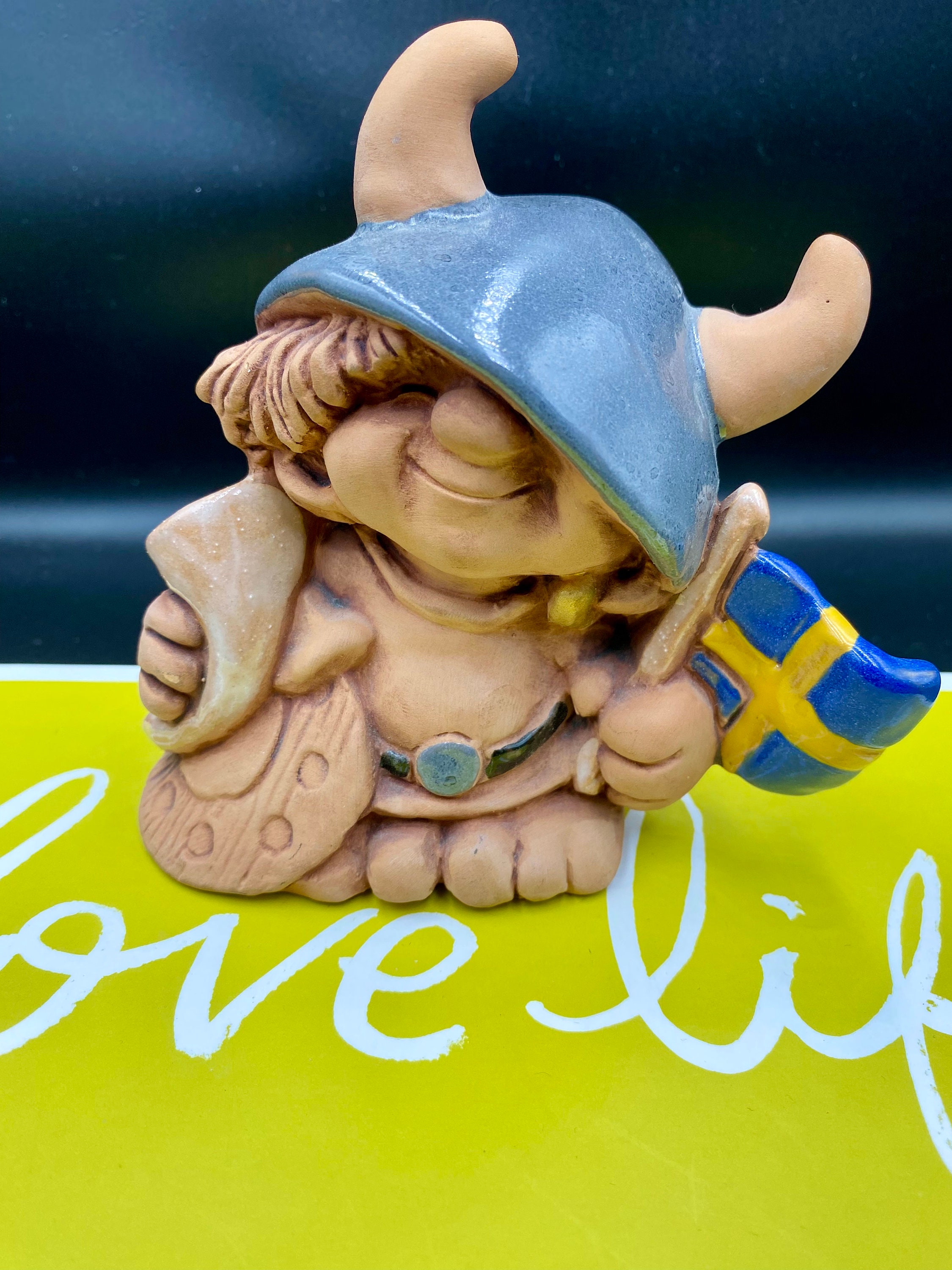 Vintage Viking Figure, Made in Sweden, Viking Troll, Swedish, JIE ...