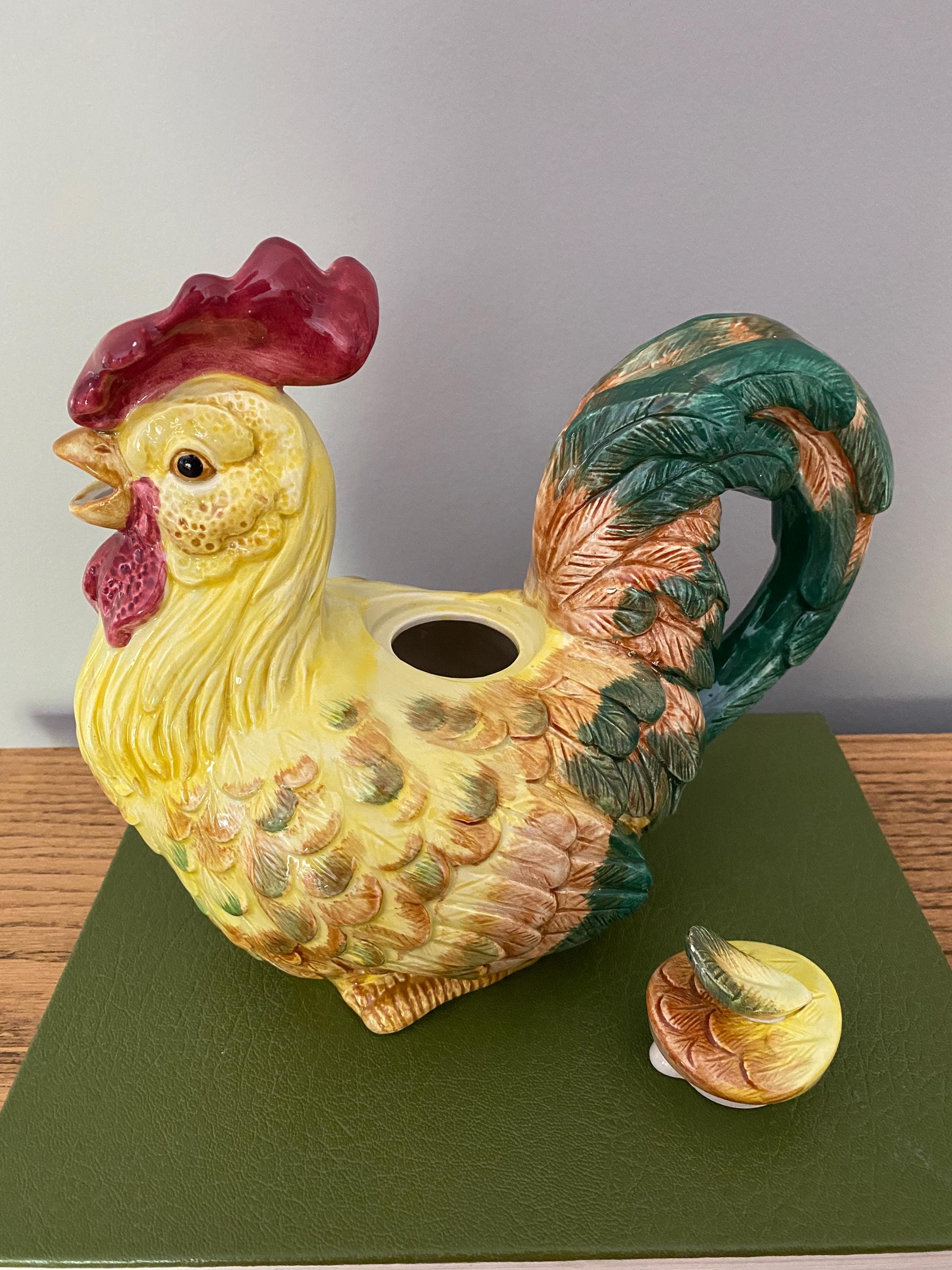 Fitz And Floyd Chicken Teapot