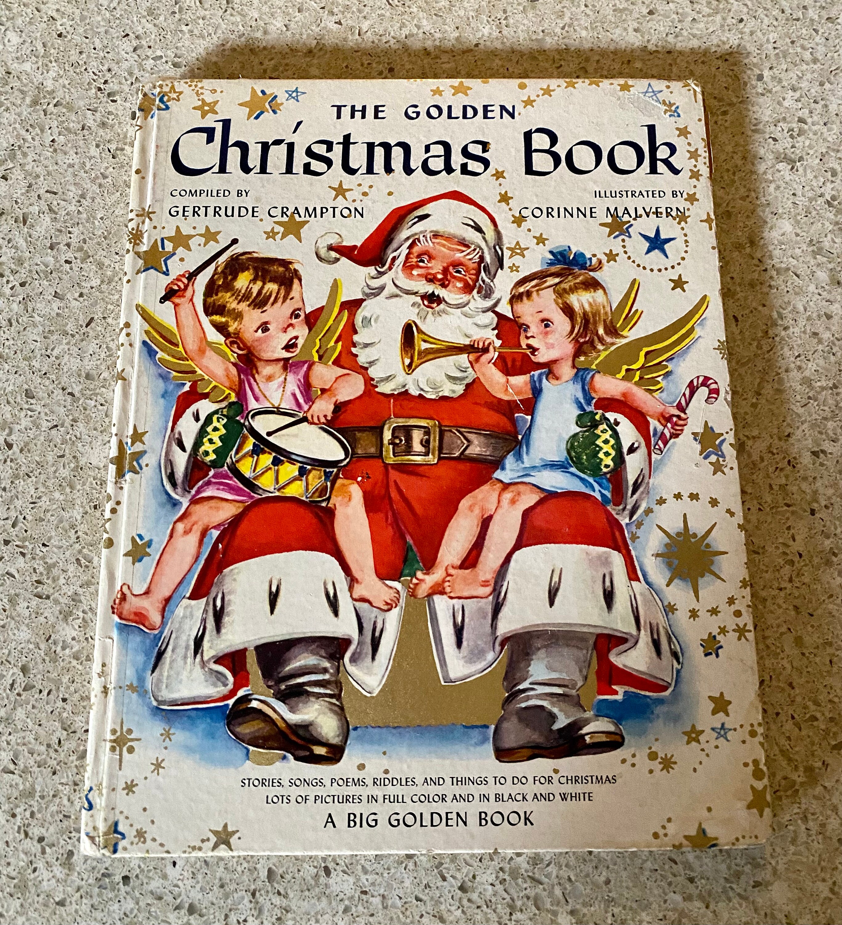 Vintage Christmas, the Big Golden Christmas Book, 1947