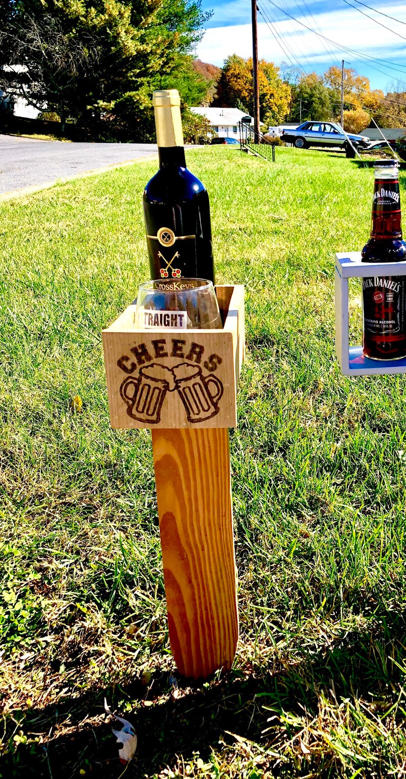 Outdoor Box Stake in Stock - Etsy