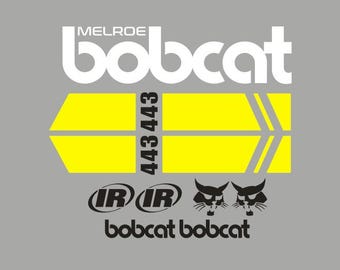 Calcomanía adhesiva Calcomanía adhesiva BOBCAT 443