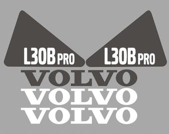 Calcomanía adhesiva VOLVO L30B PRO