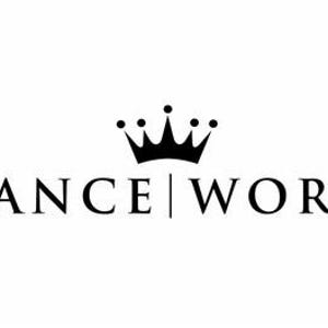 May include: Black and white logo with the text "STANCE | WORKS" and a crown icon above the text. The logo is centered on a white background. The text is in a bold, sans-serif font.