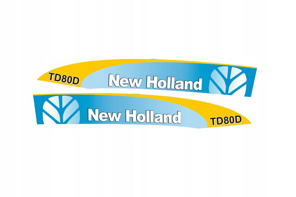 Sticker Decal - NEW HOLLAND TD80D - Etsy Canada