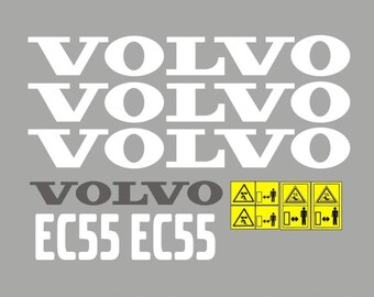 Adesivo de substituição para VOLVO EC55