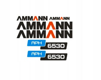 Calcomanía adhesiva - AMMANN APH 6530