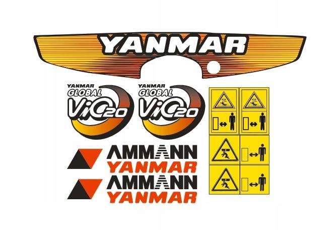Sticker Decal AMMANN YANMAR VIO 20 - Etsy