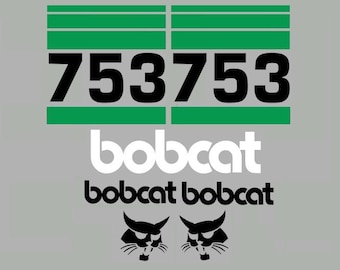 Calcomanía adhesiva BOBCAT 753
