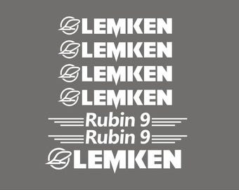 Pegatina Lemken Rubin 9