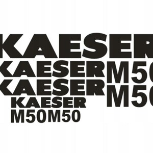 Ersättningsdekal - KAESER M50