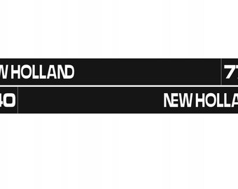 Adesivo Escavadeira New Holland E215b E 215 B Long Reach | Brasil