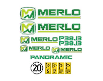 Pegatina decorativa - MERLO P38.13