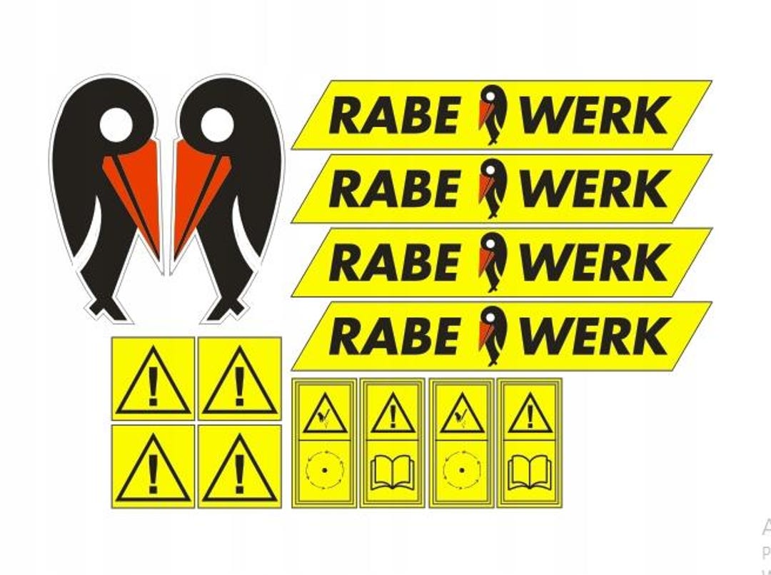 Sticker Rabel Sticker Decal Rabewerk - Etsy
