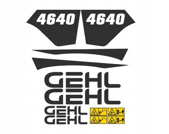 Calcomanía adhesiva - GEHL 4640