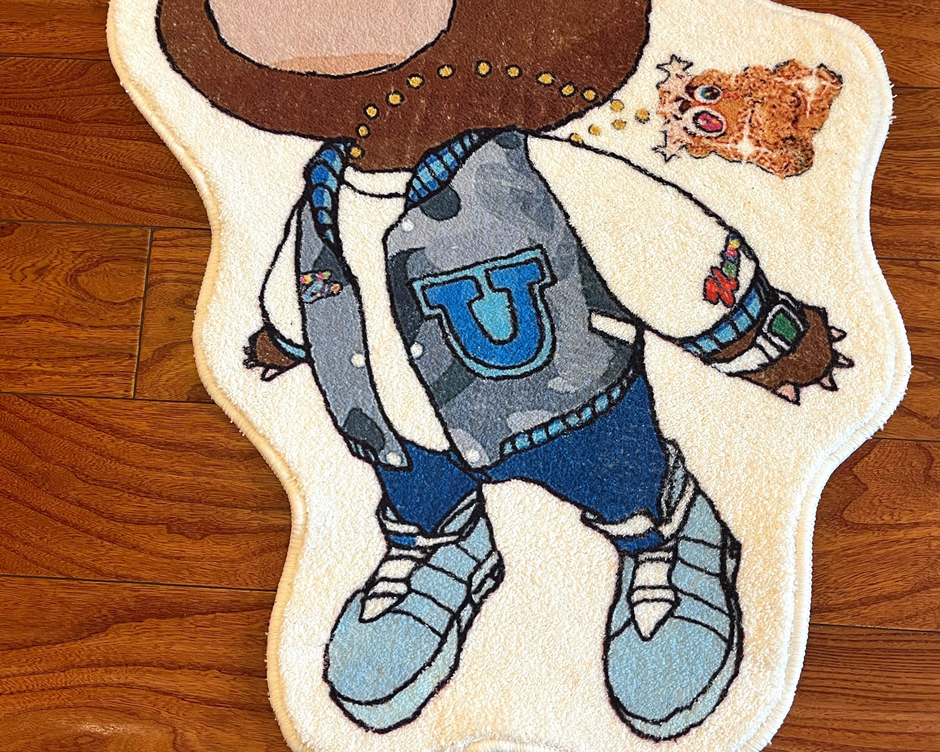 Kanye West Bear Soft Tufted Rug 80x50cm - Etsy Australia