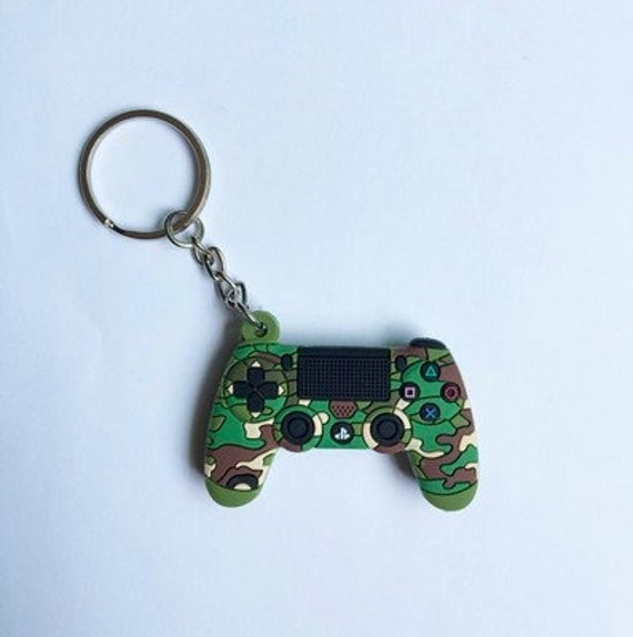 Llavero De Mando De Videojuegos Cromado, Colección Metalmorphose, Diseño En Miniatura Con Caja De Regalo