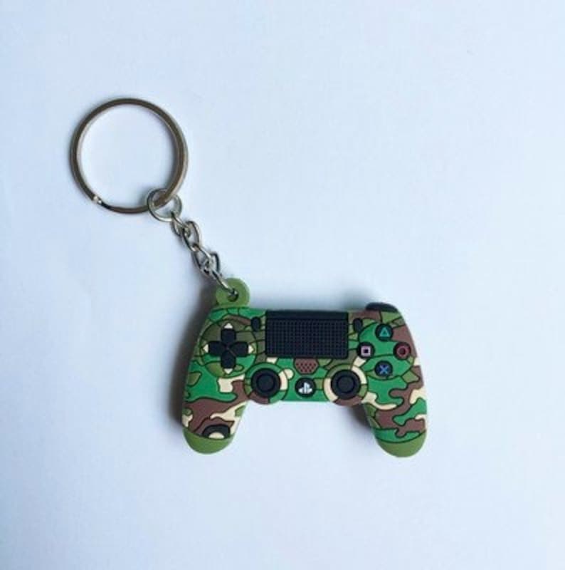 Game Controller Keychain 6 Colors Video Game Controller Keychain Keyring Ornament, Scale Controller Model, Gift For Gamers & Geeks image 7