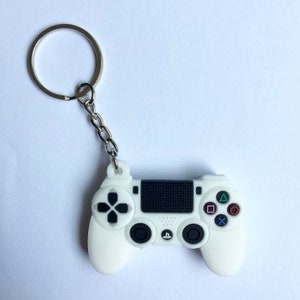 Game Controller Keychain 6 Colors Video Game Controller Keychain Keyring Ornament, Scale Controller Model, Gift For Gamers & Geeks image 4