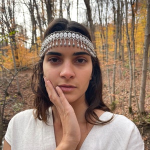Warrior Goddess Head Chain - Festivalhaaraccessoires - Boho Head Chain - Tribal Head Chain
