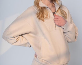 Very Soft 100% Organic Cotton Sustainable Sweatshirt