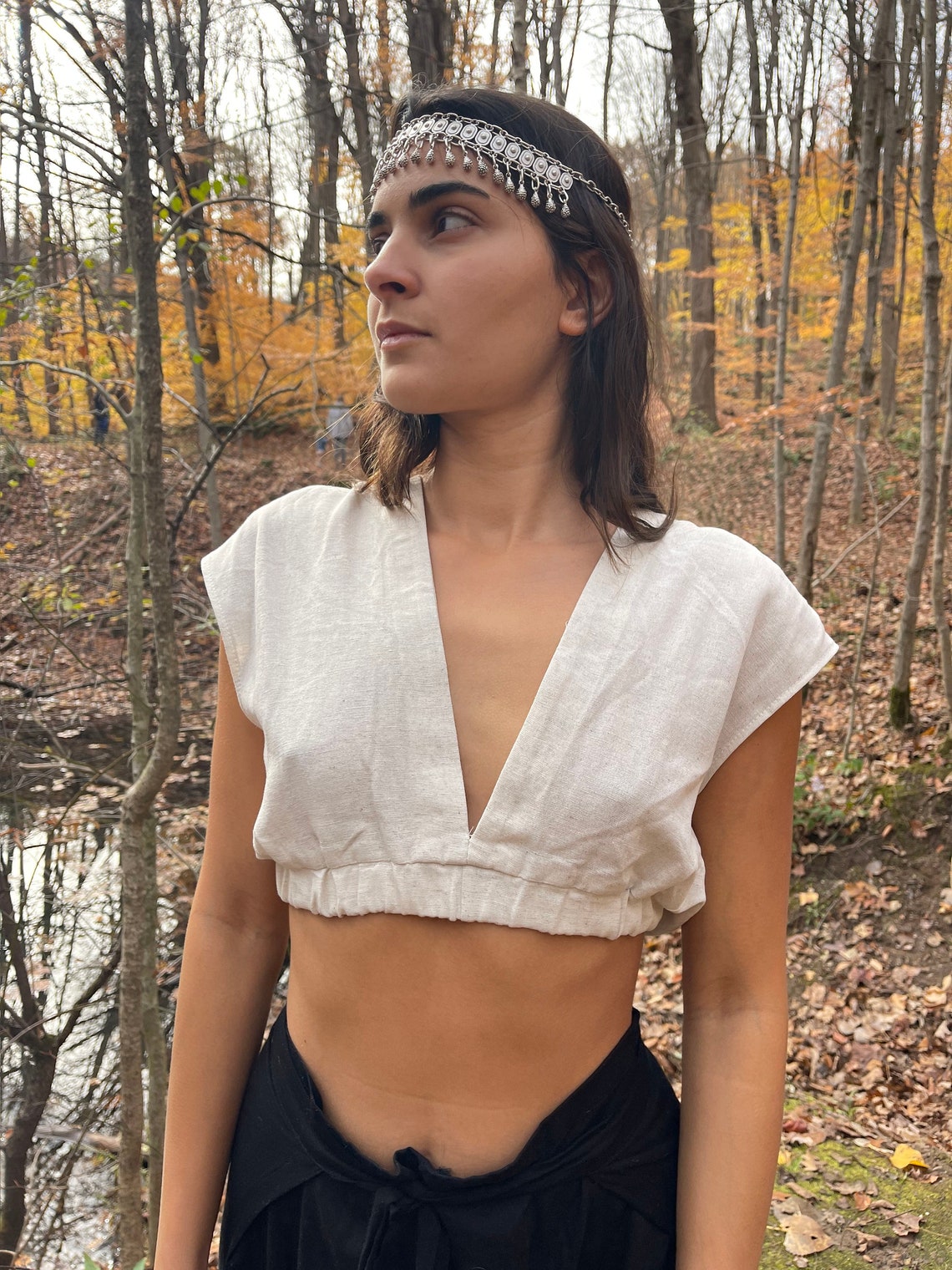 Goddess Garden Crop Top