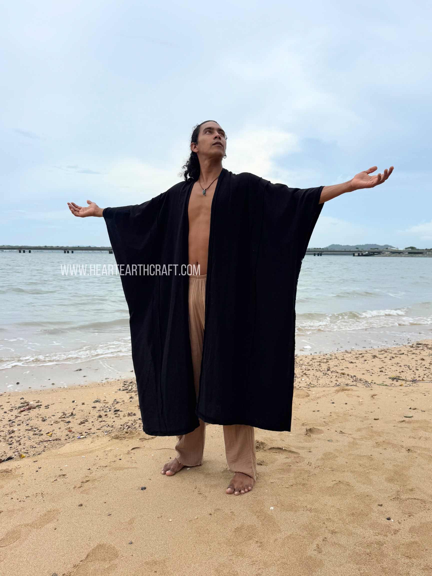 Frayed Robe Cotton Festival Clothing Men ∆ Shaman Clothing ∆ Desert Robe ∆ Mens ...