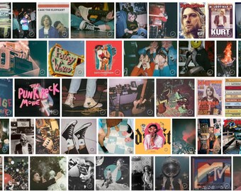 Grunge Wall Decor Etsy