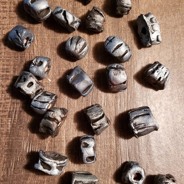 Clay Dread Beads|Clay Beads|Dread Bead|Large Hole Bead|Loc Accessory|Wrap Extension|Loc|Dreadlock Jewelry|Dreadlocks|Natural Jewelry