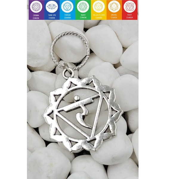 Silver Manipura Chakra Charm|Solar Plexus Symbol|Sisterlock Jewelry|Braid Rings|Dread Jewelry|Hair Beads|Dread Bead|Mandala Charm|Loc