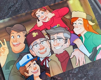 Gravity Falls | Pines Family Photo